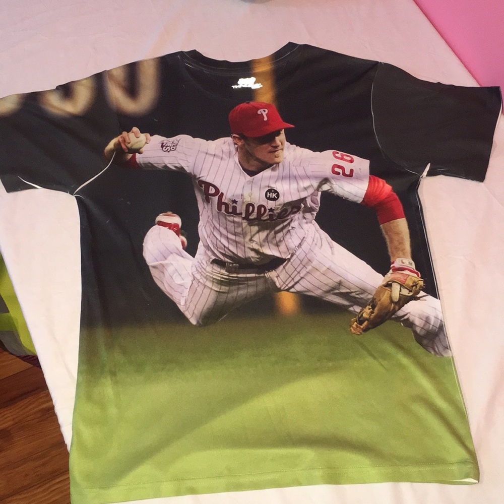 Three 60 Gear Chase Utley Shirt Youth XL - Picture 6 of 7